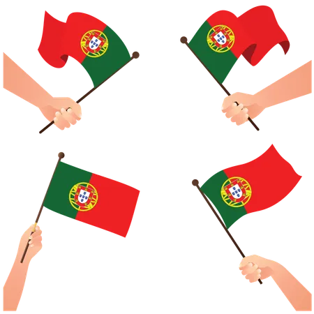 Portugal Independence Day 1st december  Illustration