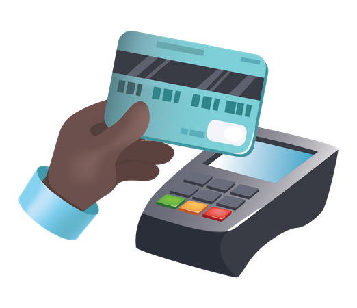 Pos Machine  Illustration