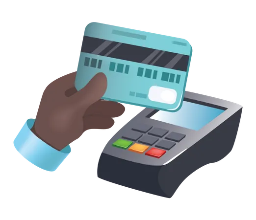 Pos Machine  Illustration