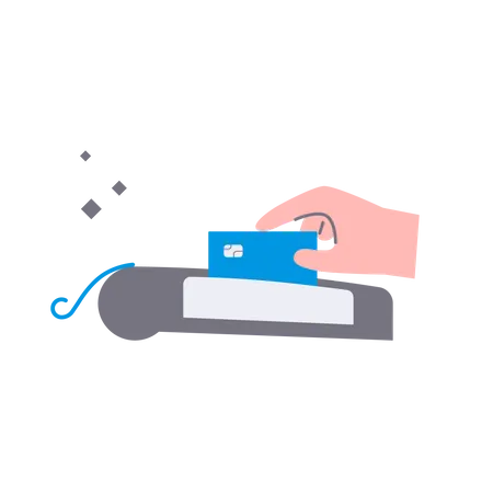 Pos Terminal  Illustration