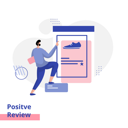 Positive Review Illustration
