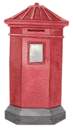 Post Box  Illustration