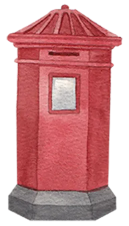 Post Box  Illustration