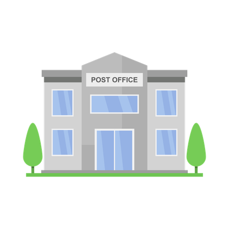 Post Office  Illustration