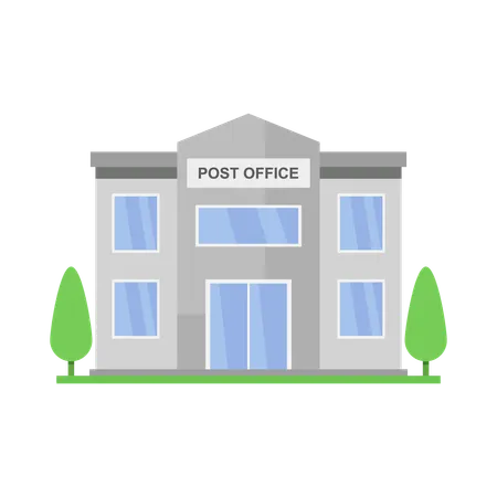 Post Office  Illustration