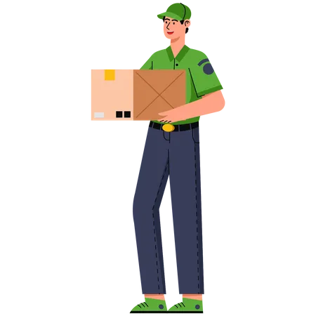 Postman  Illustration