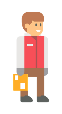 Postman  Illustration