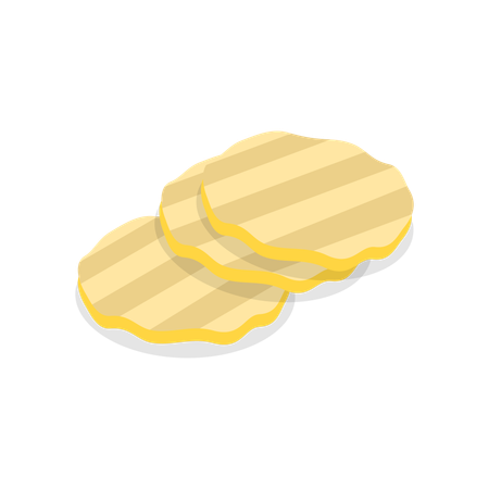 Potato chips  Illustration