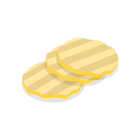 Potato chips  Illustration