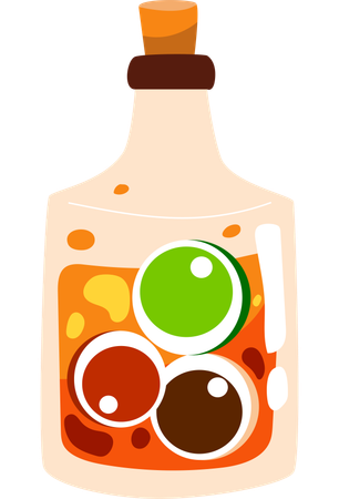 Potion Bottle  Illustration