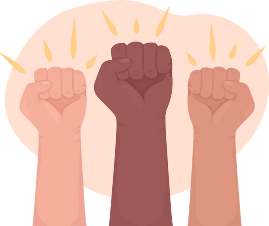 Power Of Equality  Illustration