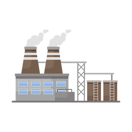Power Plant  Illustration