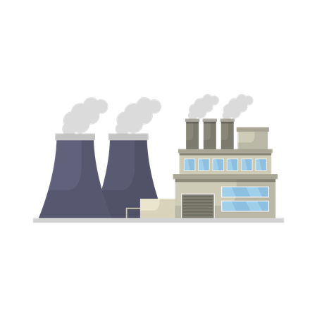 Power Plant  Illustration