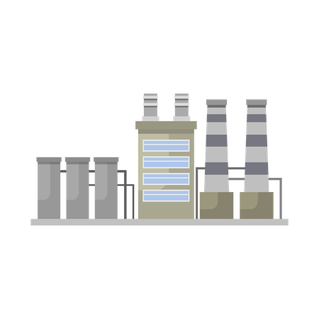 Power Plant  Illustration