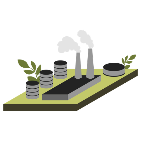 Power plants  Illustration