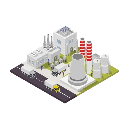 Power station  Illustration