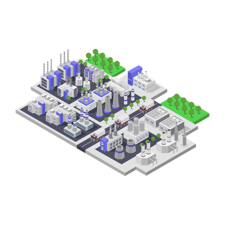 Power station  Illustration