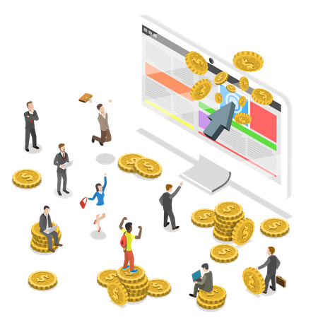 PPC-Kampagne  Illustration