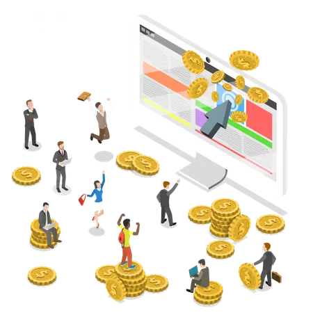 PPC-Kampagne  Illustration