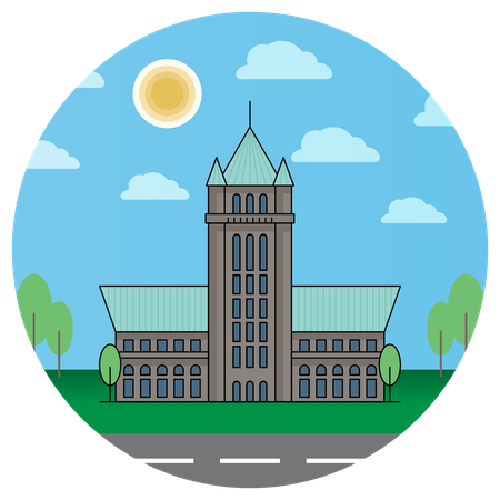 Prefeitura de Minneapolis  Illustration