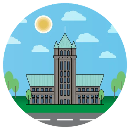 Prefeitura de Minneapolis  Illustration