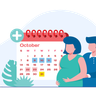 pregnancy checkup illustration free download