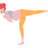 pregnancy gymnastics illustration svg
