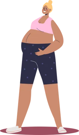 Pregnant woman  Illustration