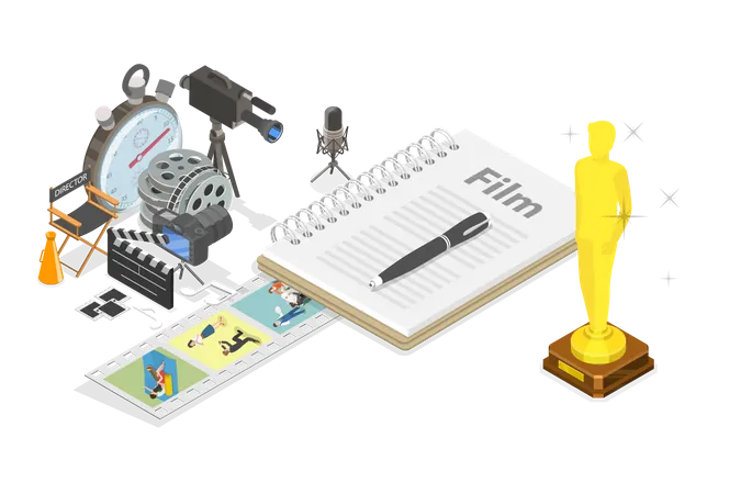 Cine del premio Oscar  Ilustración