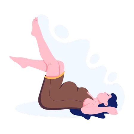 Prenatal Exercise for normal delivery  Illustration