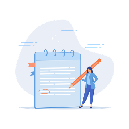 Prendre note pour les études et le travail  Illustration