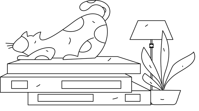 Preparación de exámenes del estudiante  Illustration