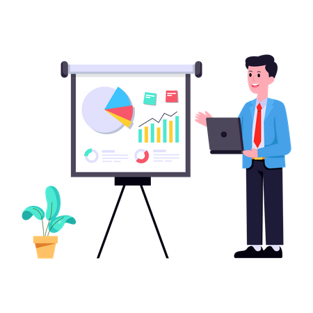 Présentation de l'analyste de données  Illustration