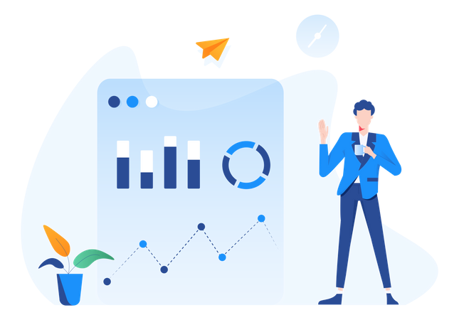 Données et présentation analytique  Illustration