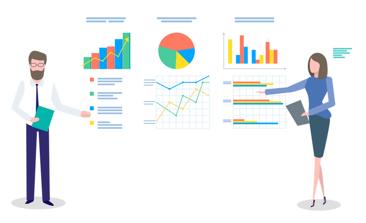 Présentation d'entreprise  Illustration