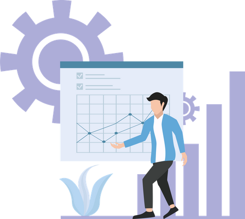 Présentation d'entreprise  Illustration