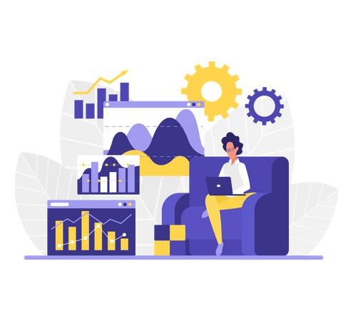 Présentation des données commerciales  Illustration