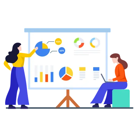 Présentation et formation sur l'analyse des ventes  Illustration