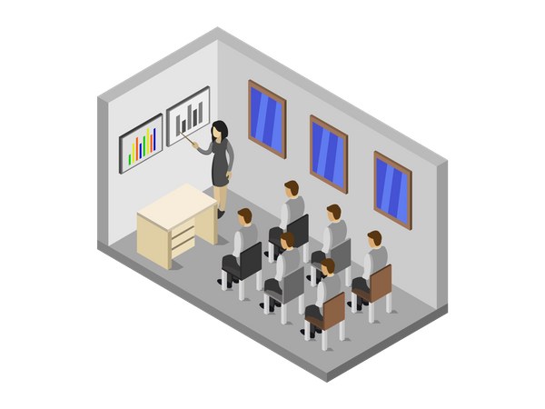 Presentation Room  Illustration