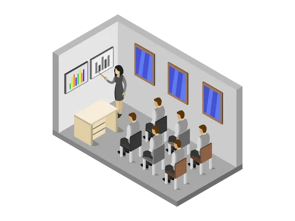 Presentation Room  Illustration