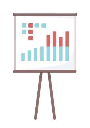 Presenting business analytics Illustration