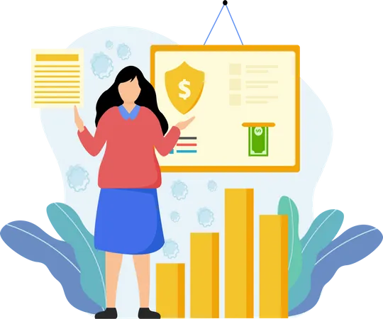 Presenting financial analysis  Illustration