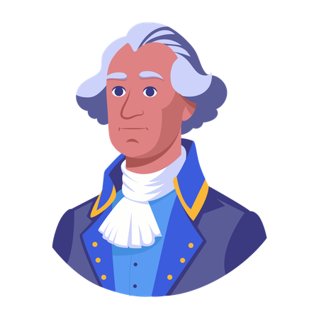 El presidente estadounidense  Illustration