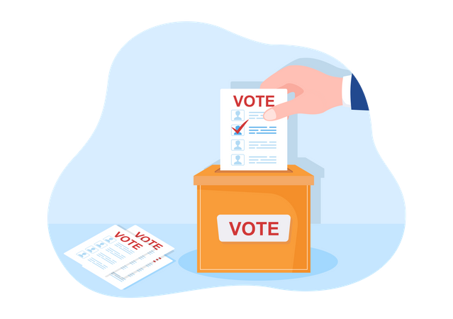 Presidential Election  Illustration