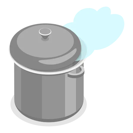 Pressure Cooker  Illustration