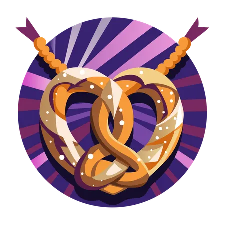 Pretzel  Illustration