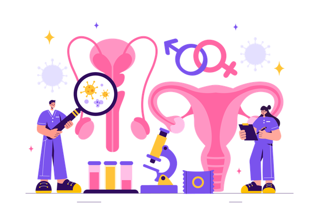 Prévention des IST  Illustration