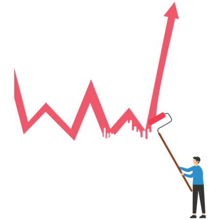 Previsão de investimento  Ilustração