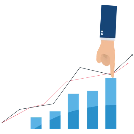 Previsão financeira e bancária  Ilustração