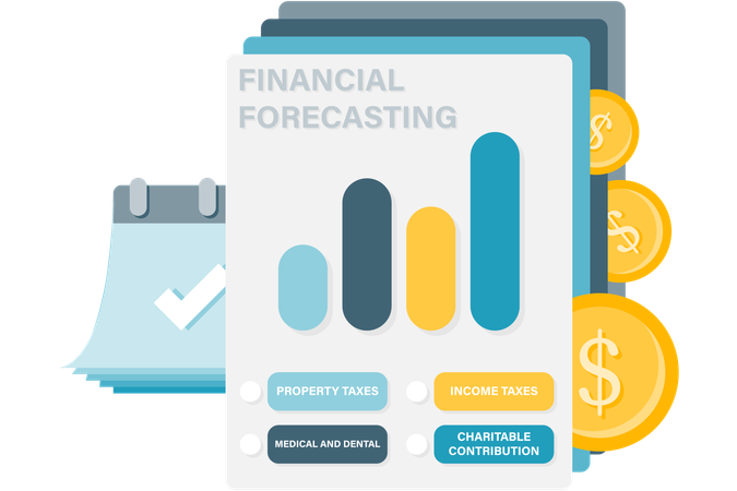 Previsión financiera  Ilustración